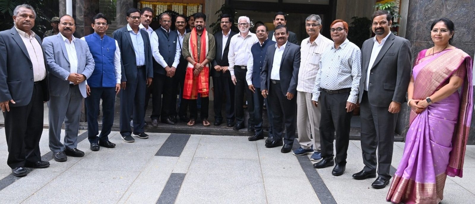 University leadership group photo